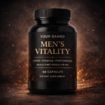 MEN’S VITALITY–Natural Energy, Stamina | Private Label