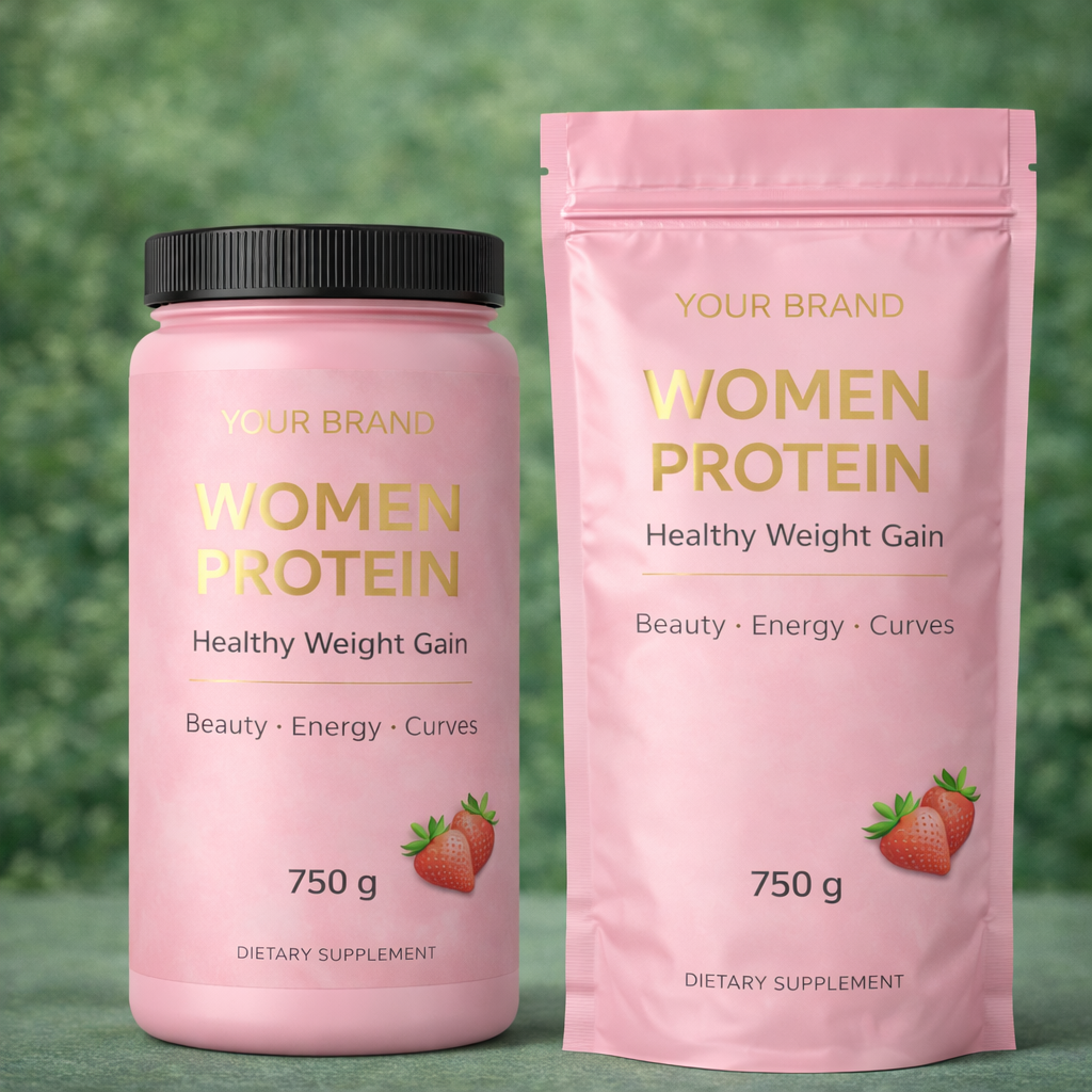 WOMEN’S WEIGHT GAIN PROTEIN – PRIVATE LABEL