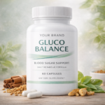 GLUCO BALANCE–BLOOD SUGAR SUPPORT DAILY I PRIVATE LABEL